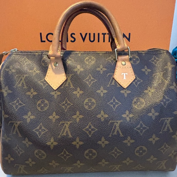 AUTHENTIC Louis Vuitton Speedy 35 Monogram Handbag. - Picture 3 of 12